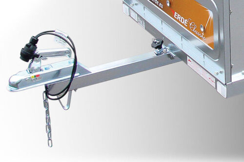 Small Trailer with Towing Hitch