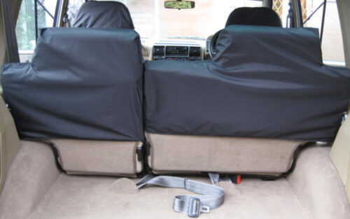 Land Rover Discovery 1 Rear Black Seat Covers Land Rover Discovery 1 Rear Black Seat Covers