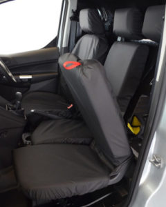 TRANSIT CUSTOM & TRANSIT HDD* BLACK SEAT COVER FOR DRIVER SEAT – Ford