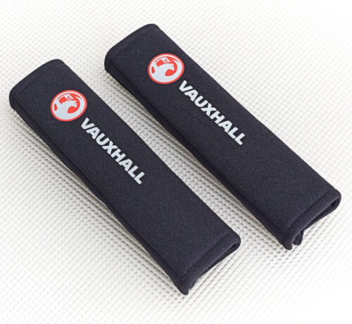 Seat Belt Pads with Vauxhall logo