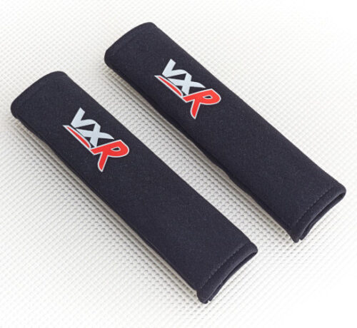 Seat Belt Pads with Vauxhall VXR logo