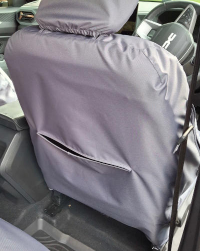 Seat Covers with Map Pocket for Dacia Duster